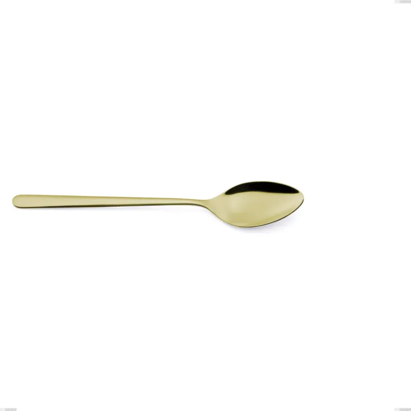 Cucchiaino frutta Venice Tin Gold, Acciaio Inox 18-10 trattamento pvd oro, spessore 4 mm, lunghezza 200 mm Eme Posaterie Prezzo Scontato