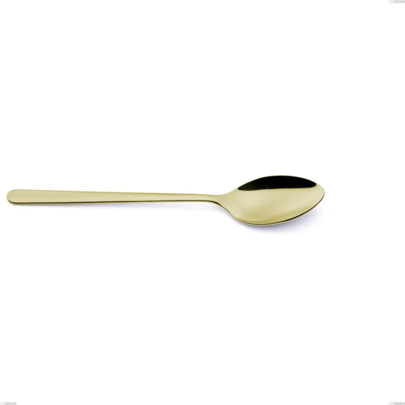 Nuovo Arrivo Cucchiaio tavola Venice Tin Gold, Acciaio Inox 18-10 trattamento pvd oro, spessore 4 mm, lunghezza 232 mm Eme Posaterie