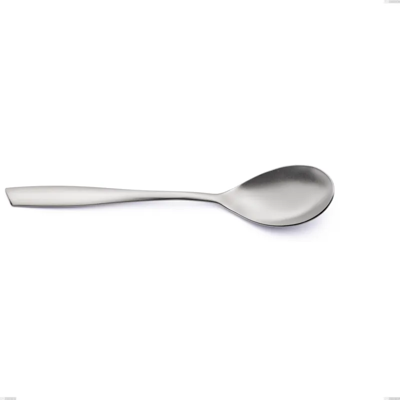 Promozione Esclusiva Cucchiaio da servizio Eleven Sabbiato, Acciaio 18-10 Sabbiato, lunghezza 253 mm Eme Posaterie