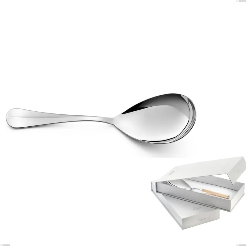 Confezione a libro 1 pezzo pala riso Royal, acciaio 18-10 lucido, spessore 2.5 mm Eme Posaterie Prezzo Basso