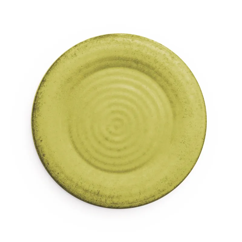Di Tendenza Piatto Dessert , frutta in melamina set 4 Mono Ø 21,6 cm certificato per l‘uso alimentare giallo Touch-Mel