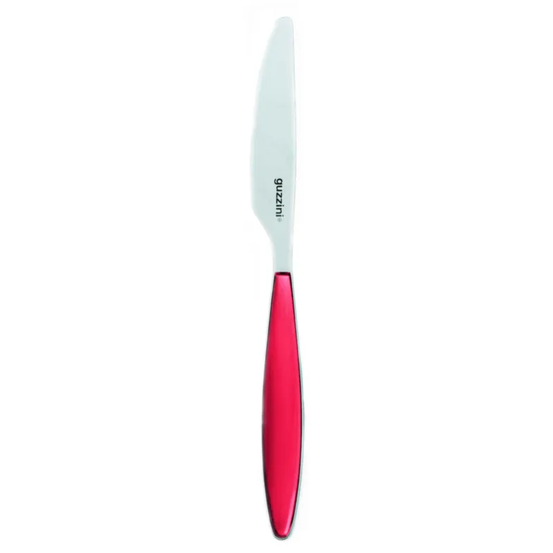 Nuovo Arrivo Coltelli da Tavola FEELING set da 6 pezzi in acciaio 18.10 AISI304 22.5 Cm rosso lavabili in lavastoviglie Guzzini
