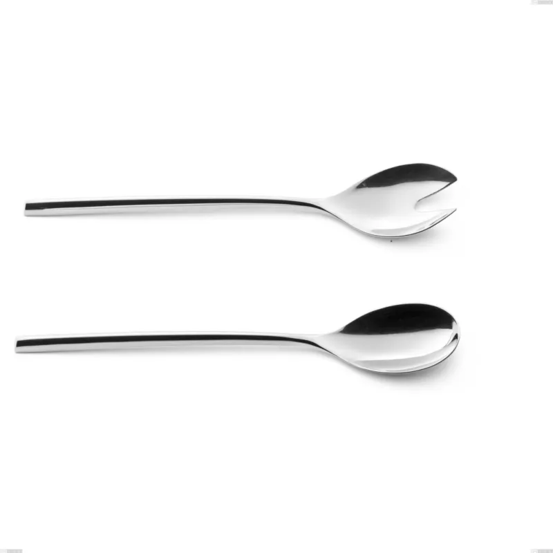 Ultima Occasione Coppia insalata Vanity, Acciaio inox 18/10 (AISI304), forgiate, spessore 8 mm Lunghezza 243 mm Eme Posaterie
