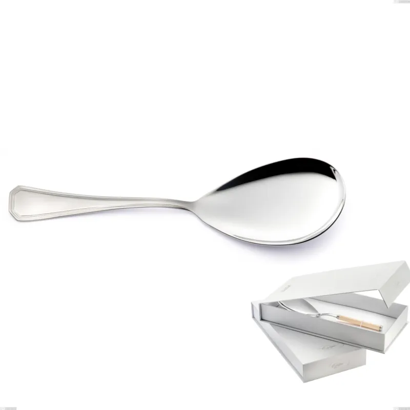 Confezione a libro 1 pezzo pala riso Savoia, Acciaio inox 18.10 (AISI304), spessore 2.5 mm Eme Posaterie Promo Stagionale