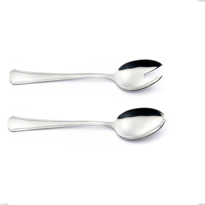 Bestseller Coppia insalata Savoia, Acciaio inox 18.10 (AISI304), spessore 2.5 mm, Lunghezza 225 mm Eme Posaterie