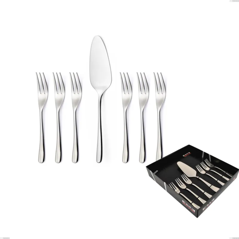 Confezione vetrina 7 pezzi dolce Opera, Acciaio inox 18/10 (AISI304), spessore 5.00 mm Eme Posaterie A Buon Prezzo