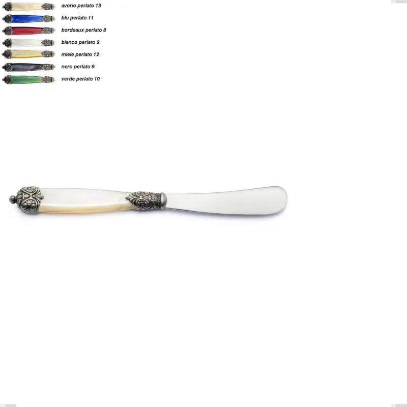 Ordina Subito Spalmaburro Mirage, Acciaio inox 18.10 (AISI 304) lunghezza 181 cm Eme Posaterie avorio perlato 13