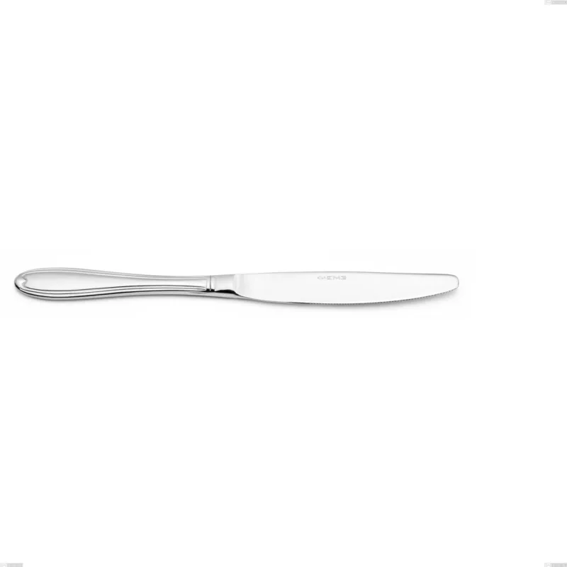 Subito Disponibile Coltello tavola Kappa, Acciaio inox 18.10 (AISI304), spessore 2.5 mm, lunghezza 233 mm inox lucido Eme Posaterie