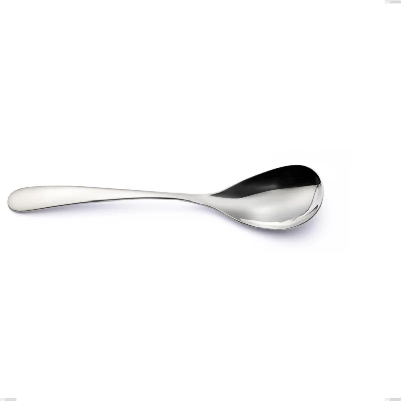 Cucchiaio da servizio Hotel, Acciaio inox 18.10 (AISI304), spessore 2.5 mm, lunghezza 260 mm inox lucido Eme Posaterie Economico