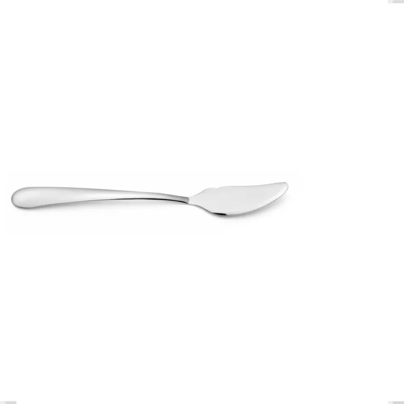Reso Gratuito Coltello pesce Hotel, Acciaio inox 18.10 (AISI304), spessore 2.5 mm, lunghezza 202 mm inox lucido Eme Posaterie