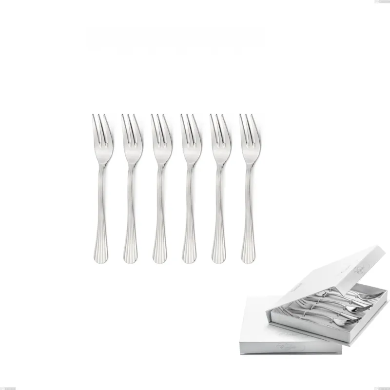 Offerta Del Giorno Confezione a libro 6 pezzi forchette dolce Eden, inox 18.10 (AISI304) , spessore 3.0 mm Eme Posaterie