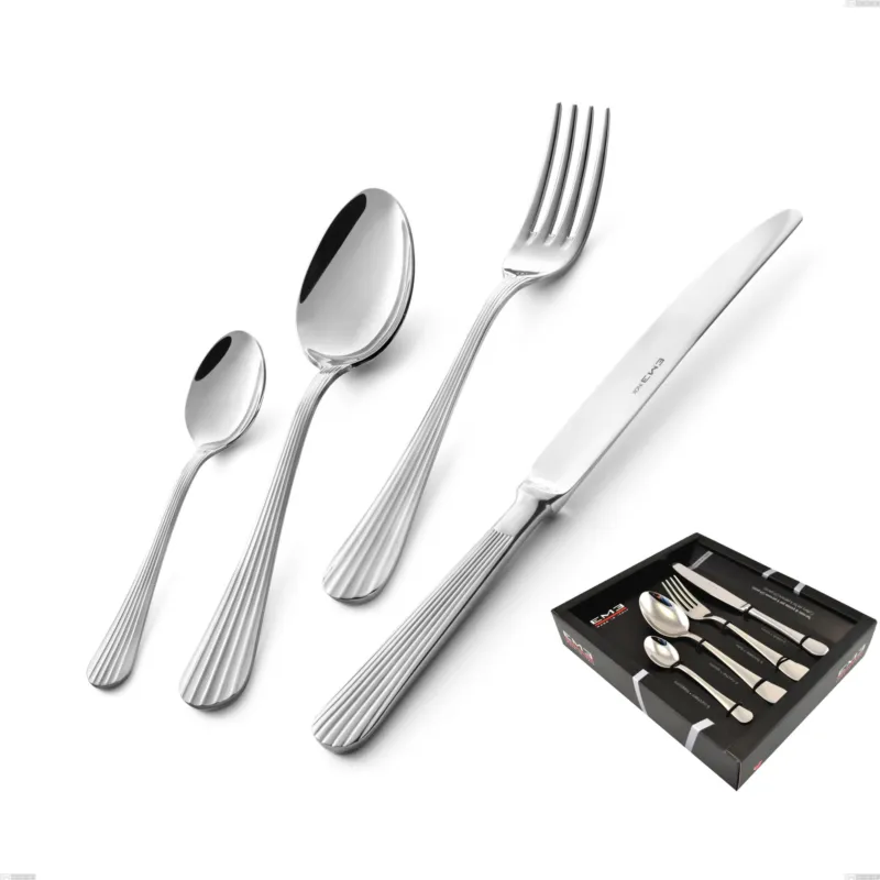Confezione vetrina 24 pezzi coltello manico vuoto Eden, inox 18.10 (AISI304) , spessore 3.0 mm Eme Posaterie Offerta Speciale