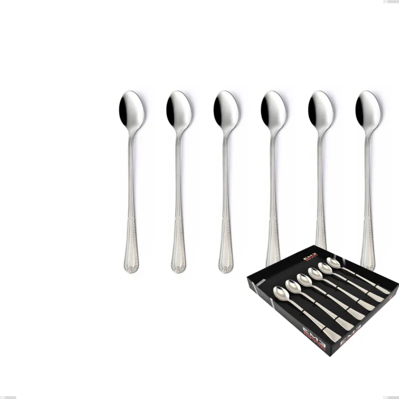 Confezione vetrina 6 pezzi cucchiaini bibita Firenze, Acciaio inox 18.10 (Aisi304) , spessore 2.5 mm Eme Posaterie Prezzo Conveniente