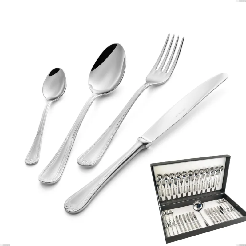 Must-Have Astuccio 49 pezzi Firenze, Acciaio inox 18.10 (Aisi304) , spessore 2.5 mm Eme Posaterie