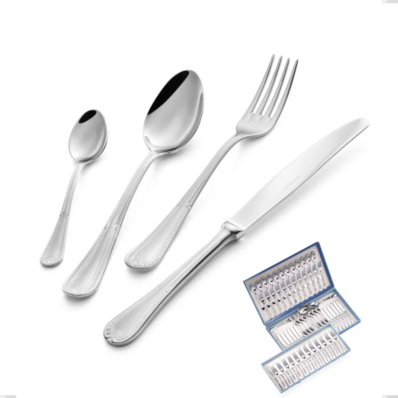 Affare Servizio di posate 75 pezzi in astuccio regalo Firenze, Acciaio inox 18.10 (Aisi304) , spessore 2.5 mm Eme Posaterie