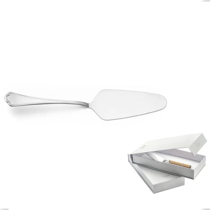 Confezione a libro 1 pezzo pala torta Domus, inox 18.10 (AISI304), spessore 3.0 mm Eme Posaterie Prezzo Di Fabbrica