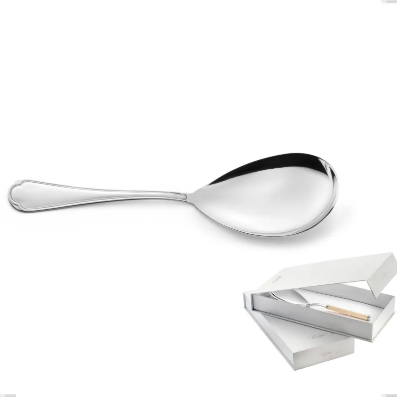 Confezione a libro 1 pezzo pala riso Domus, inox 18.10 (AISI304), spessore 3.0 mm Eme Posaterie Occasione