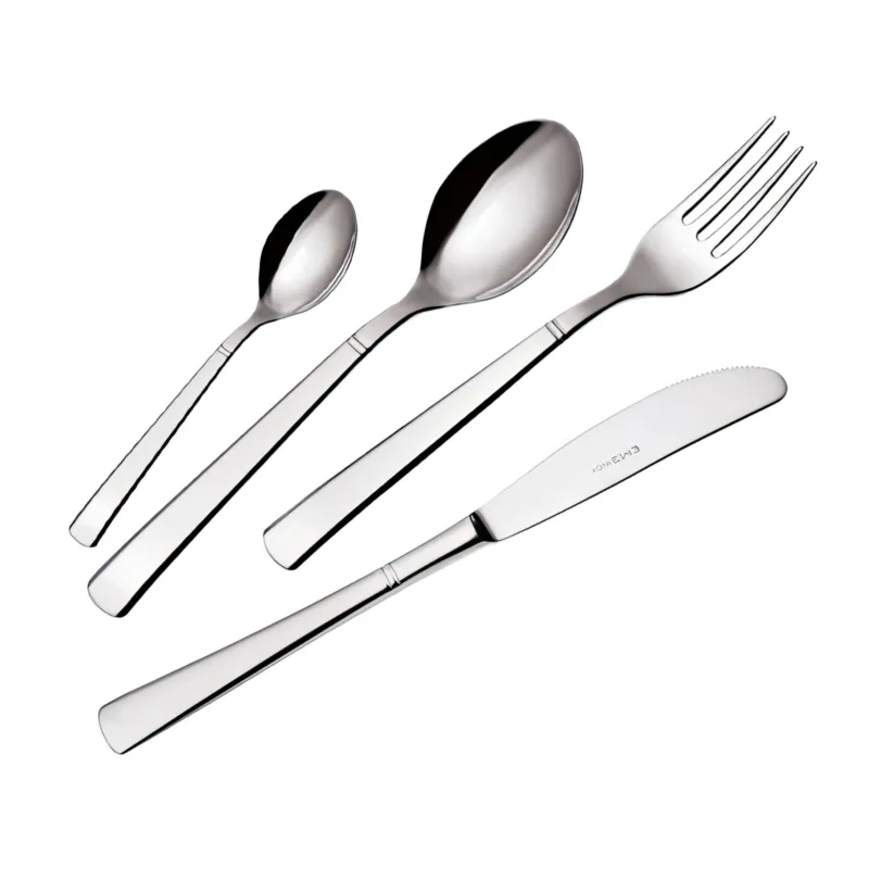 Servizio Posate 24 Pezzi LUX in acciaio inox 18/10 lucidatura a specchio 2,5 mm di spessore in confezione vetrina Eme Posaterie Popolare
