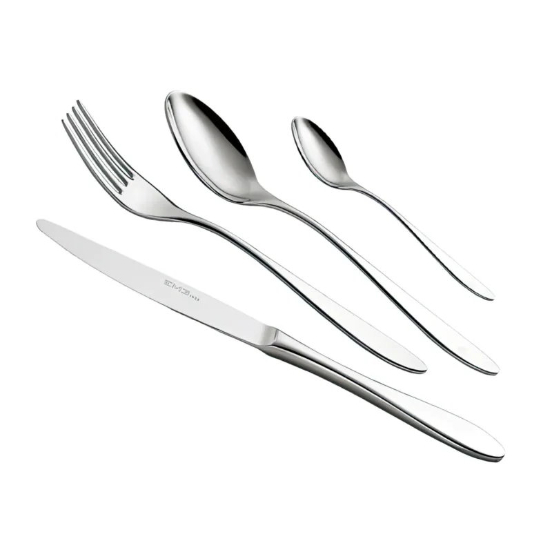 Offerta Lampo Servizio Posate 24 Pezzi 6 posti tavola OASI 3 mm in acciaio inox 18/10 lucidato a specchio Eme Posaterie