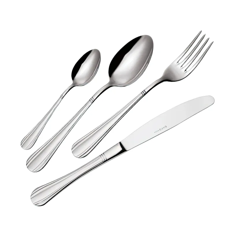 Promo Stagionale Servizio Posate 24 Pezzi CLASSIC in acciaio inox 18/10 lucidato a specchio 2,5 mm di spessore in confezione vetrina Eme Posaterie