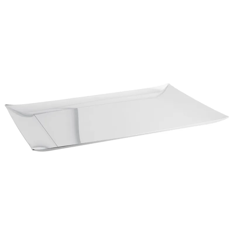 Vassoio rettangolare in acciaio 18/10 linea Q Sambonet 43x28 cm - Peso 1,2 kg inox lucidato a specchio Sambonet Offerta Speciale