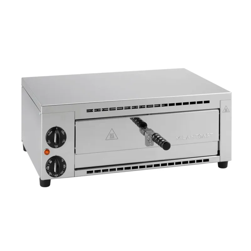 Forno Pizza a cassetto in acciaio 52x38xh22 cm permette di scaldare e cuocere in pochi minuti pizze anche congelate MILANTOAST Promo Stagionale