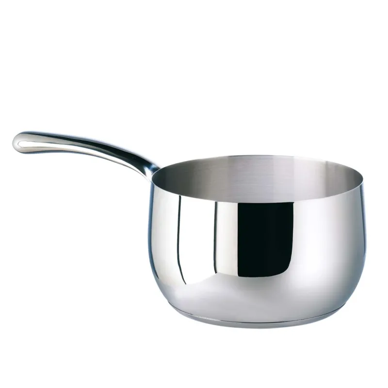Casseruola Alta un manico Kikka Sambonet In Acciaio 18/10 Lucido Ø16 x h10,7 cm - 2,3 lt. adatta a tutti i tipi di cotture Sambonet Offerta Speciale