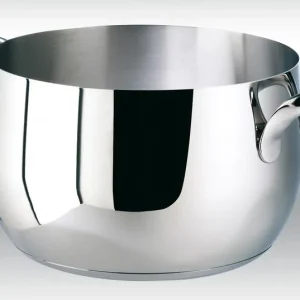 Casseruola Alta 2 maniglie Kikka Sambonet In Acciaio 18/10 Lucido Ø24 x h15,1 cm - 6,5 lt adatta a tutti i tipi di cotture Sambonet Compra Oggi Stesso