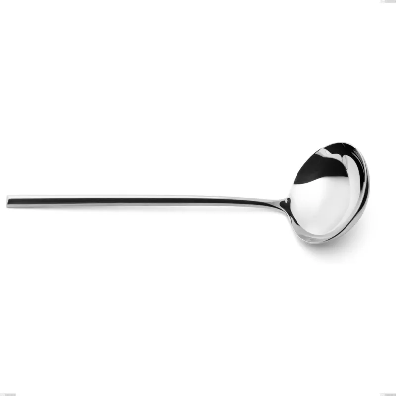 Mestolo Vanity, Acciaio inox 18/10 (AISI304), forgiate, spessore 8 mm lunghezza 295 mm Forgiato, Ø 8,5 cm Eme Posaterie Sconto