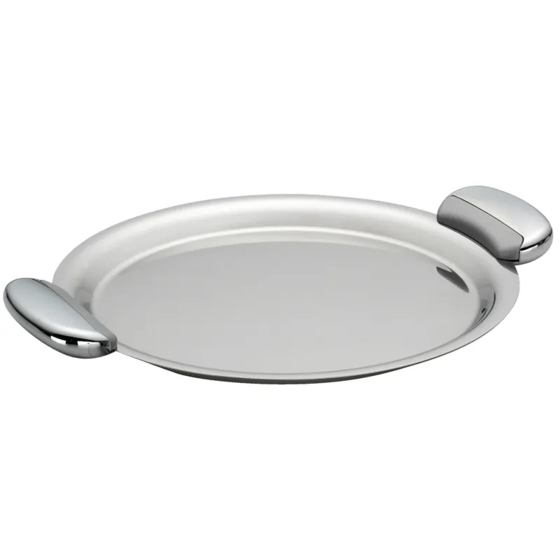 Occasione Vassoio Rotondo JOINT EME 35 cm in acciaio inox lucido con coperchio inox Eme Posaterie