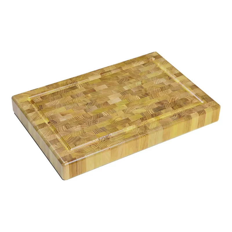 Offerta Speciale Tagliere in legno massello professionale 60x40xh7 cm con scalatura perimetrale Spagnoli snc