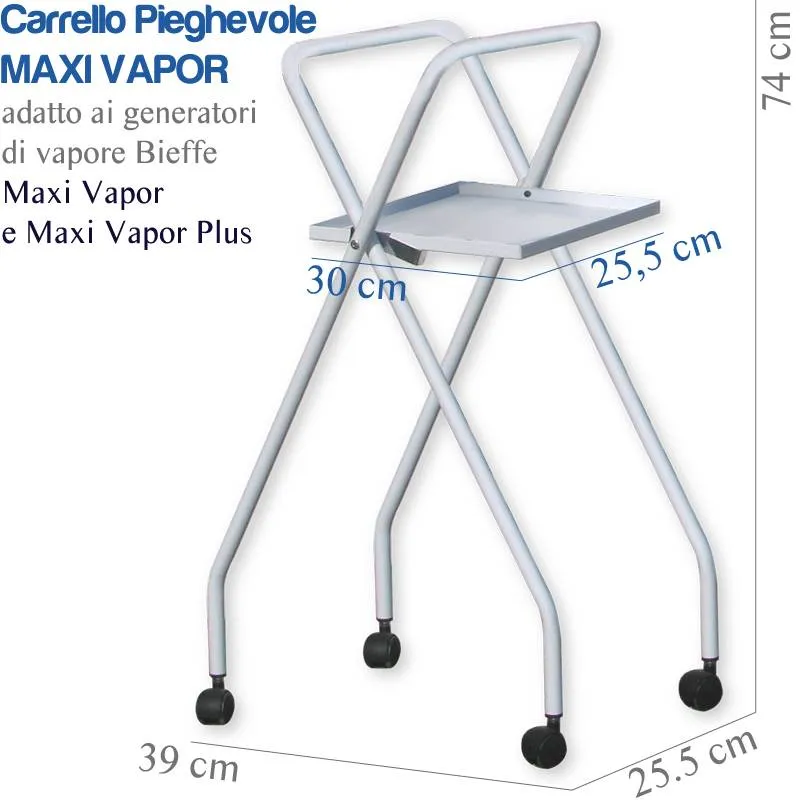 Carrello per generatore di vapore per Stirella Maxi Vapor bieffe Bieffe Srl Nuova Collezione