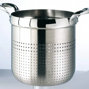 Cestello Colapasta, Cuocipasta Ø24 x h27,3 cm Kikka in acciaio Inox 18/10 Sambonet Prezzo Scontato