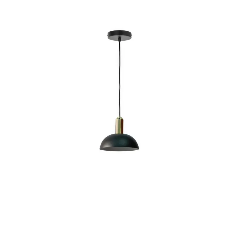 Offerta Lampada a Sospensione Spica Design Twist 20x20 x H150 cm, Colore Paralume Nero Opaco; Cavo Nero Opaco; Rosone Nero, Materiale Metallo Stones Srl
