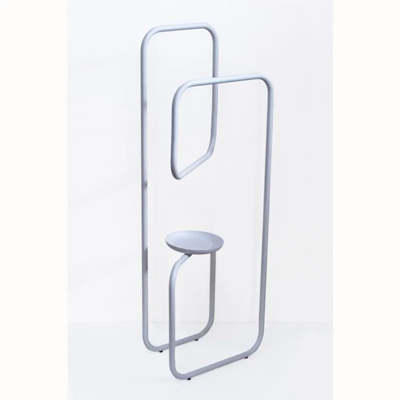 Compra Online Servomuto tubo di in metallo in metallo con vaschetta vuota tasche dimensioni 42x27xh 118 cm peso 7 kg colore bianco Progetti