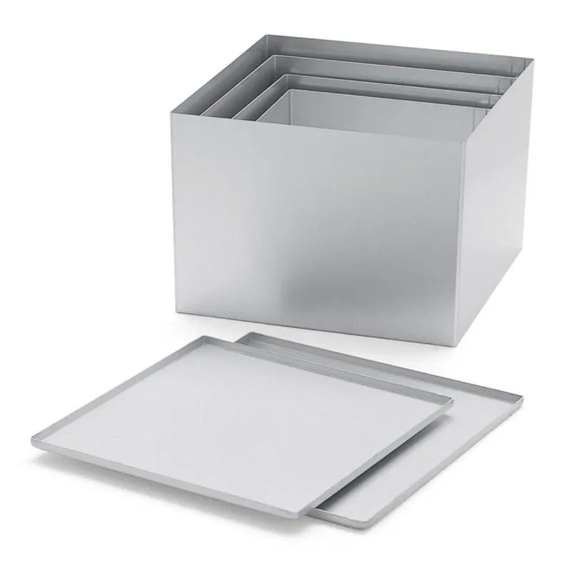 Pagamento Sicuro Scatola Multiuso in alluminio anodizzato PULL-OVER 65.5x33.5xh22.5 inclusa di coperchio Graepel spa