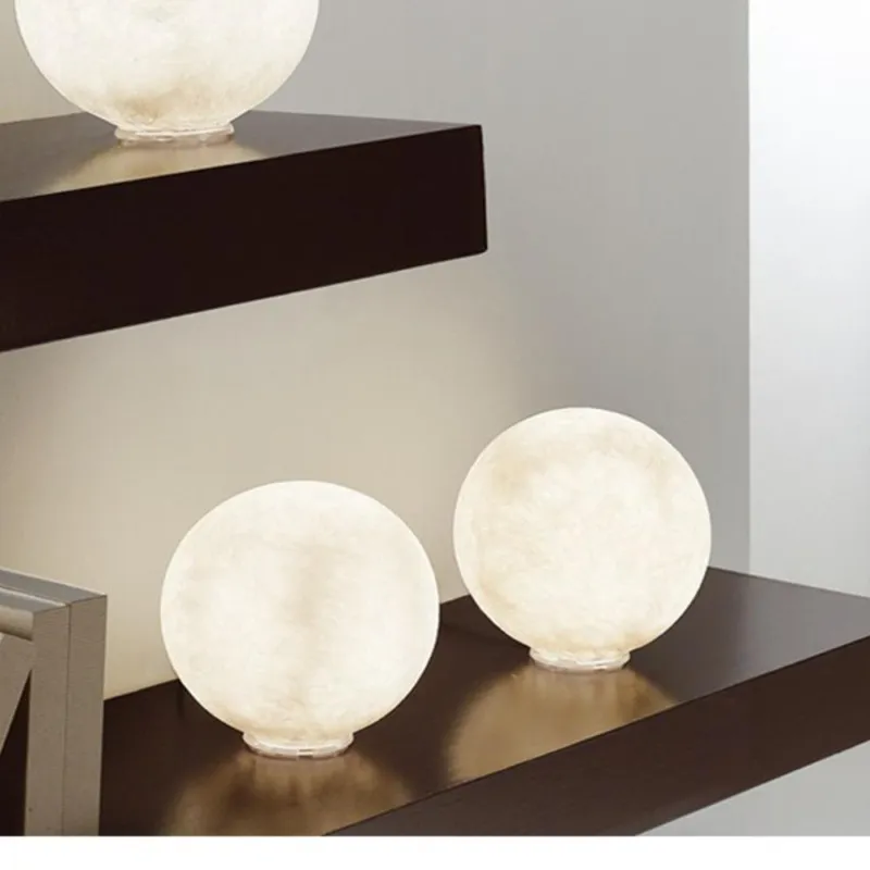 A Buon Prezzo Lampada da Tavolo T.moon 1 Media in nebulite Ø 25 Nebulite Bianco In.Es ArtDesign