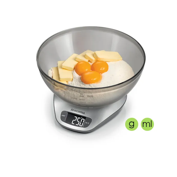 BILANCIA DIGITALE DA CUCINA 5 KG CON CIOTOLA Reso Gratuito