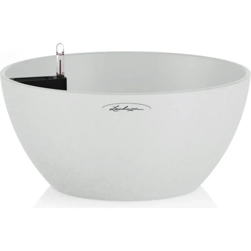 Sconto Vaso - CUBETO Stone 40,Bianco quarzo
