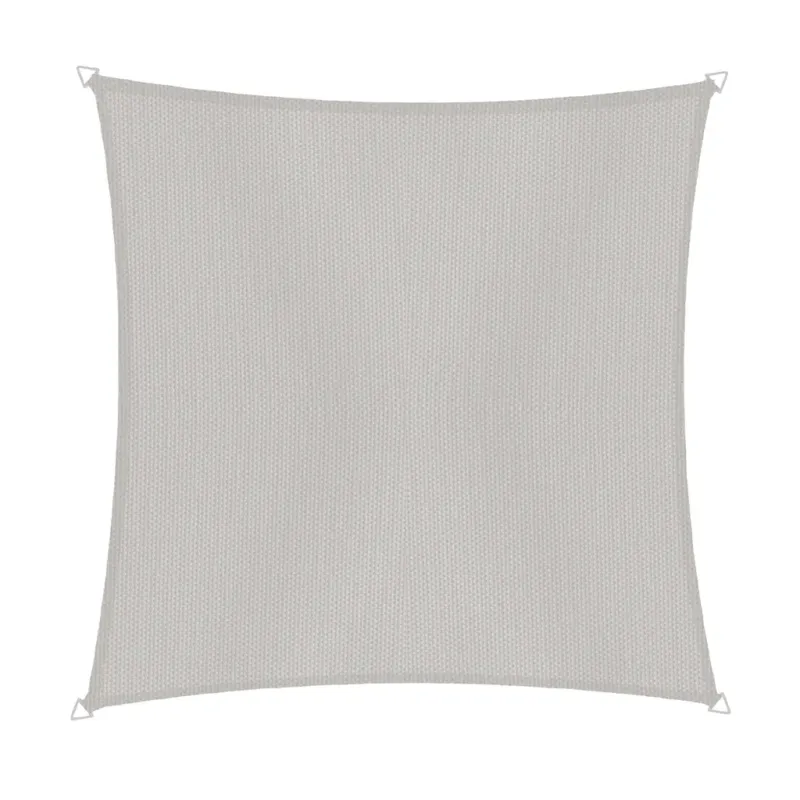 Tenda da Sole Quadrata - SunSail CANNES, 4 x 4 m,grigio crema Prezzo Basso