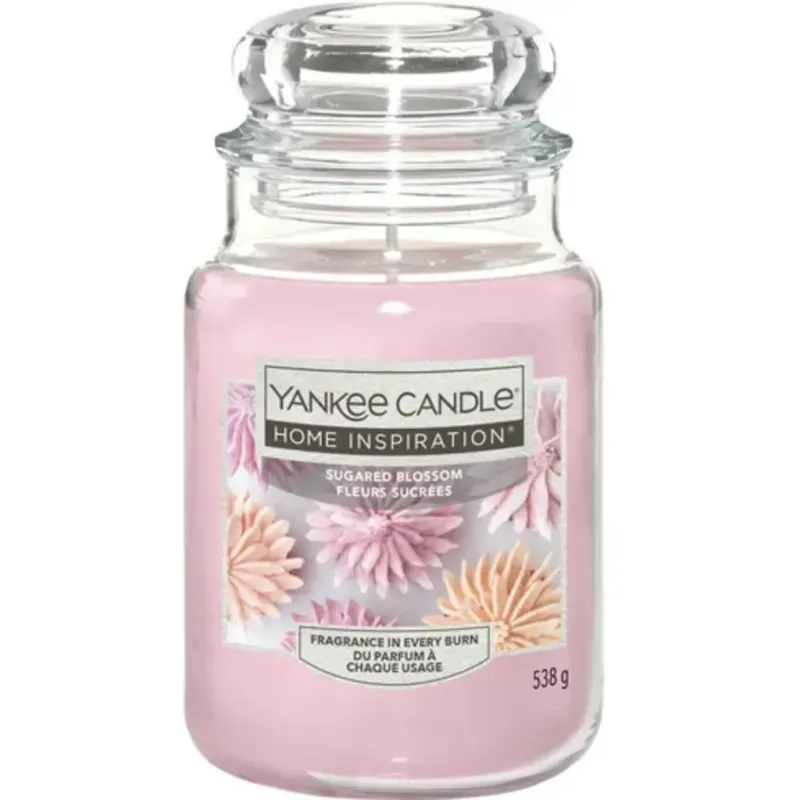 Home Inspiration Candela Profumata Sugared Blossom,Large Vendita Finale