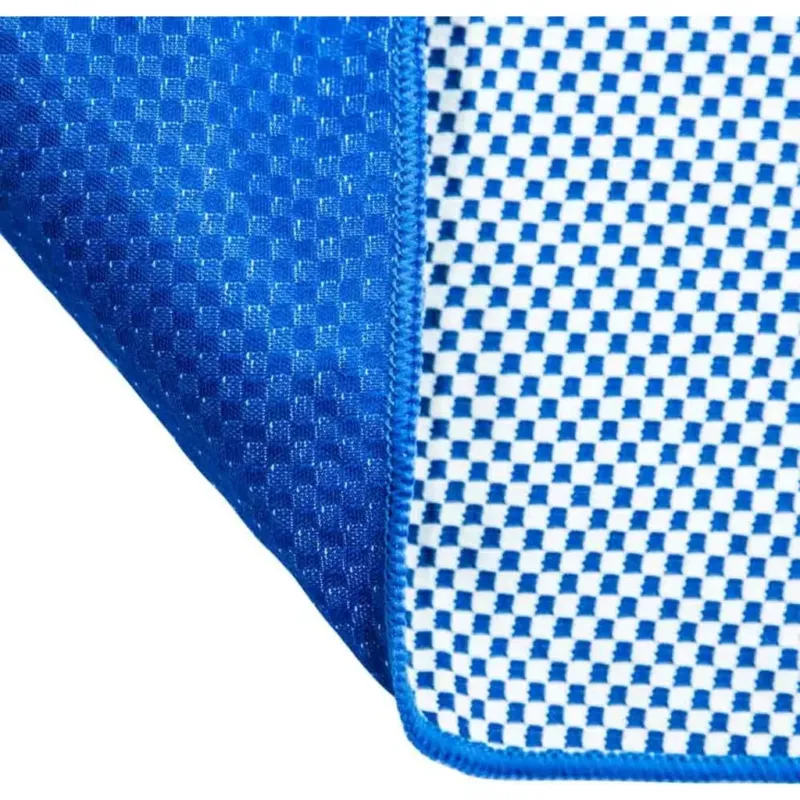 Asciugamano da Viaggio in Fibra di Carbone Attivo di Bambù, 80 x 40 cm,Blu Più Venduto
