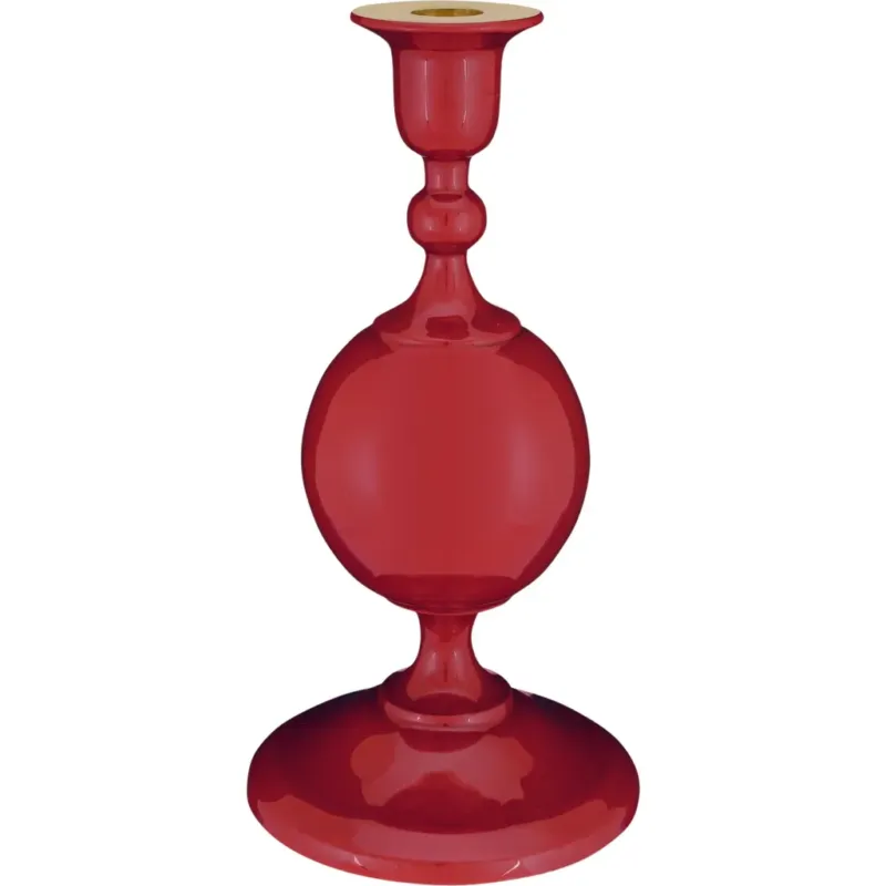 Metal Sphere - Portacandela Dark Red,24 cm Consegna Rapida