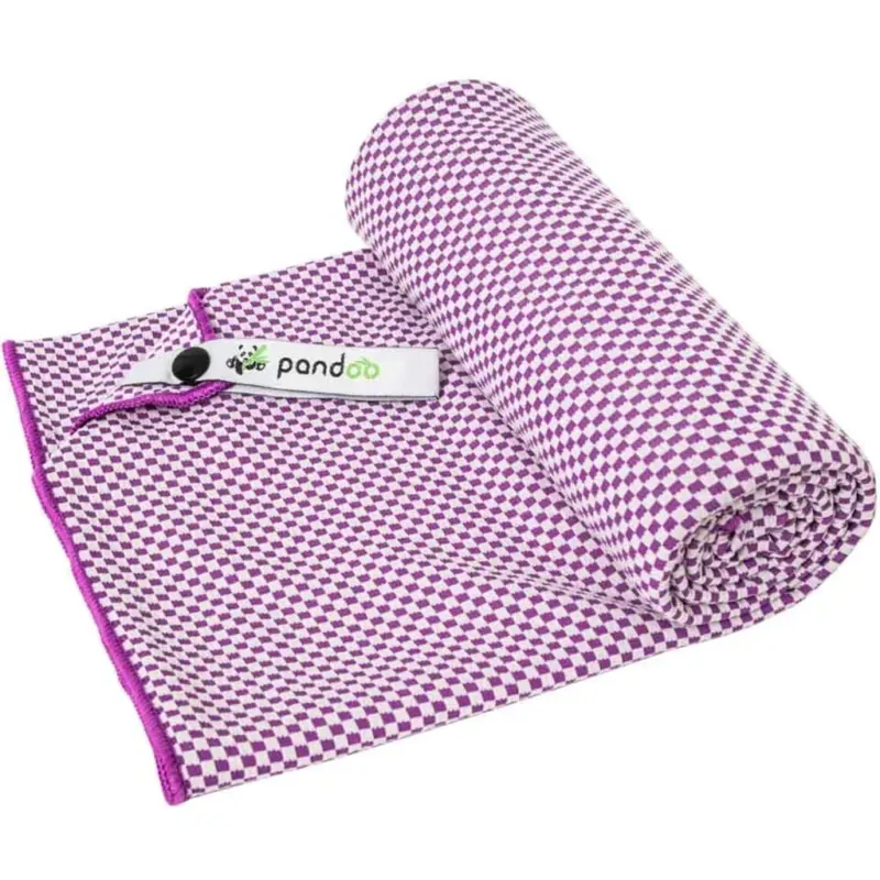 Ordina Subito Asciugamano da Viaggio in Fibra di Carbone Attivo di Bambù, 200 x 80 cm,Viola
