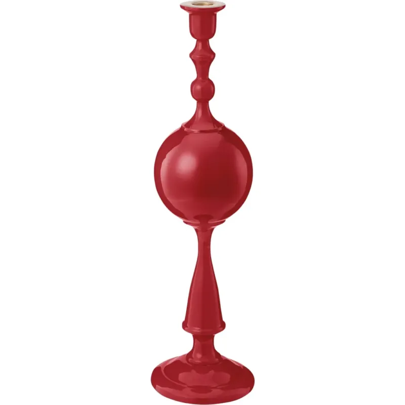Must-Have Metal Sphere - Portacandela Dark Red,44 cm
