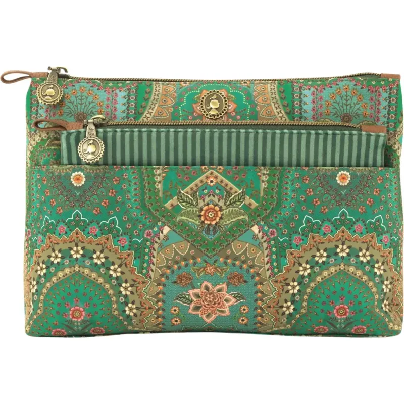Jabali - Set di Necessaire Caryn,Verde Compra Adesso