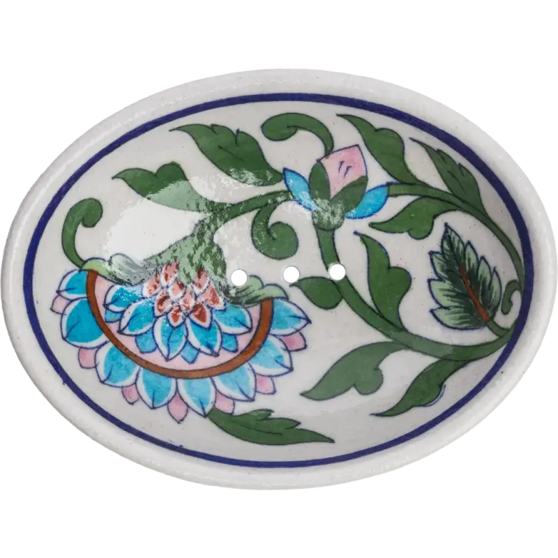 Scelto Dai Clienti Blue Pottery - Portasapone,Blu