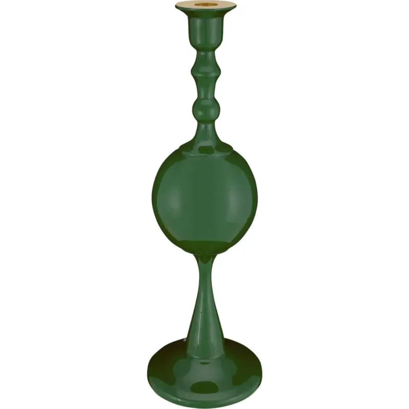 A Buon Prezzo Metal Sphere - Portacandela Green,37 cm