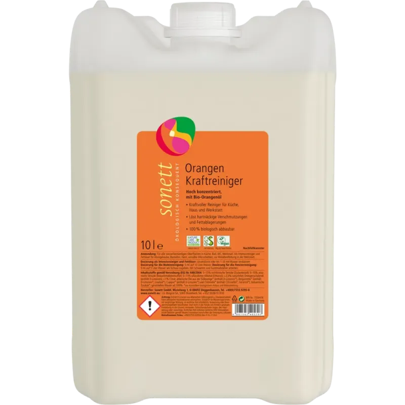 Reso Gratuito Sgrassante Forte all’Arancio,10 L