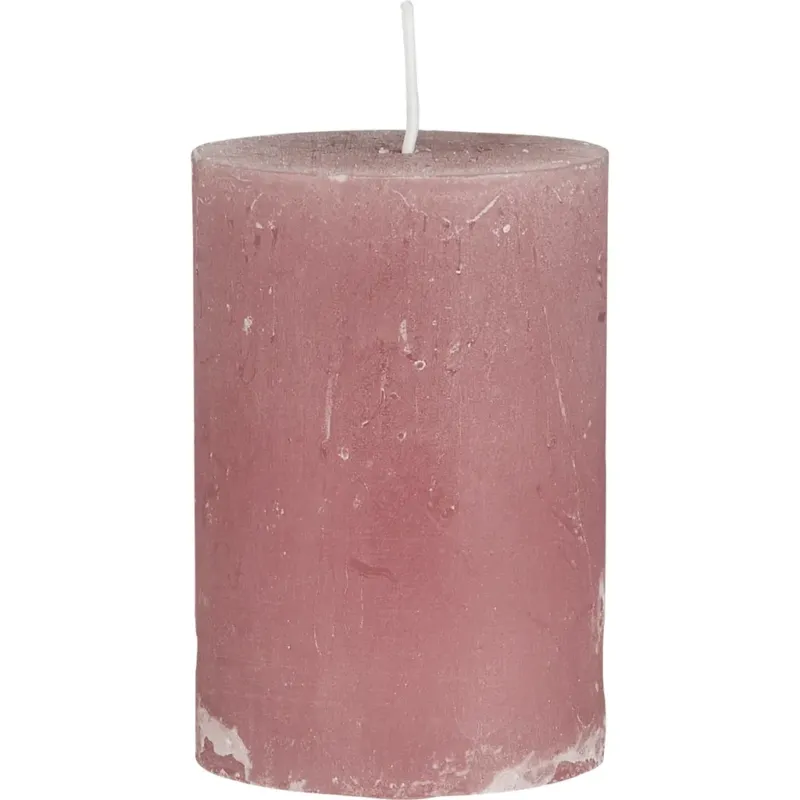 Offerta Lampo Candela Rustica - Altezza 10 cm,Malva